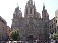 Barcelone, Catedral La Seu, Facade (2)